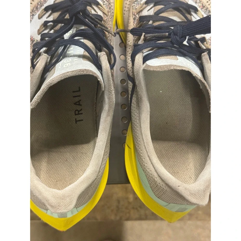 Nike Air Zoom Pegasus 36 Trail Mens 12 Blue Grey Trail Runners Cushioned